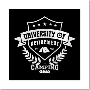 University of retirement camping department 2020 Posters and Art